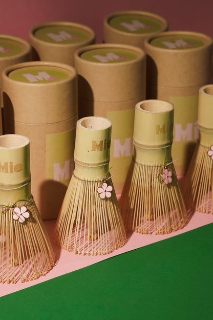Mie bamboo whisk